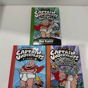 Captain Underpants Full Color Book Set